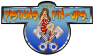 Pistons & Pin-ups Logo